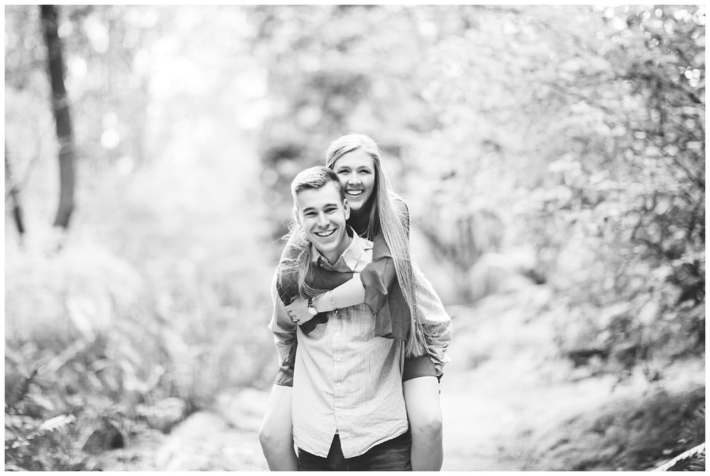 A Cloudy Spring Engagement at the Washington Park Arboretum