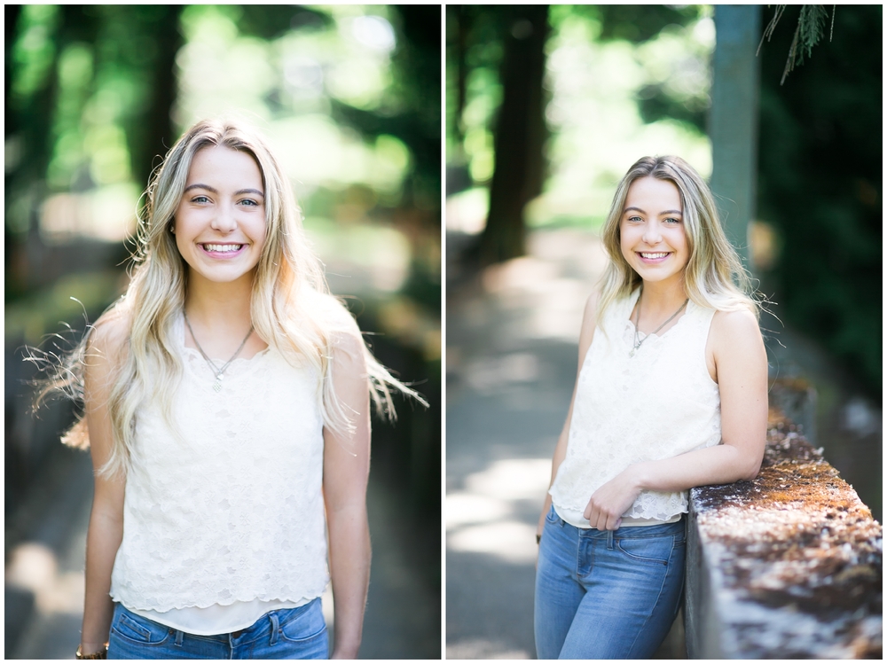 A Senior Portrait Session at the Washington Park Arboretum