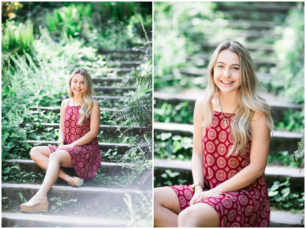A Senior Portrait Session at the Washington Park Arboretum