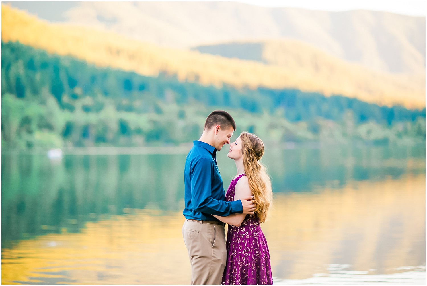 Sunset Rattlesnake Lake Engagement | Zack & Katelyn