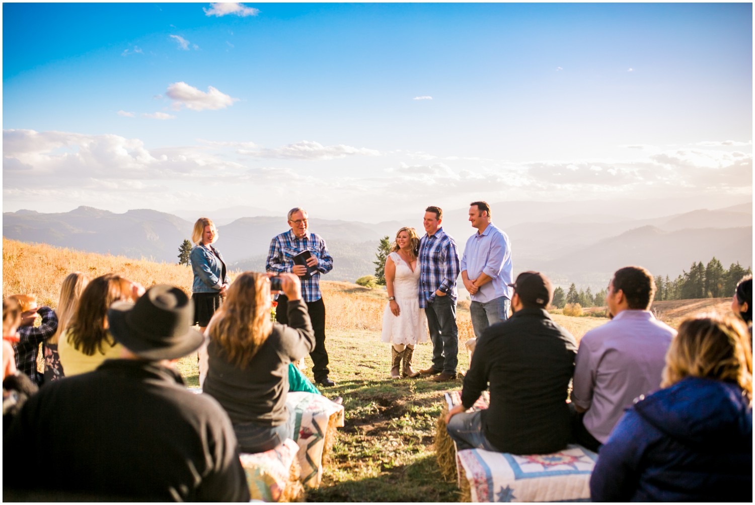 A Scenic Wedding at Bull Hill Guest Ranch