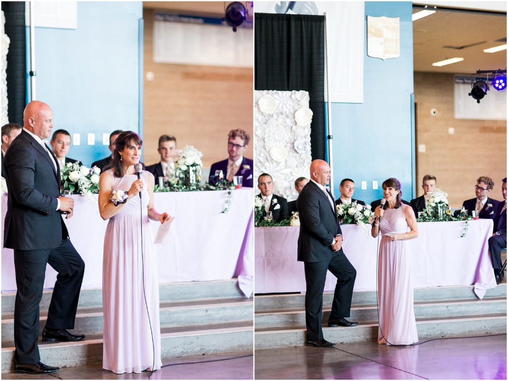 A Elegant Purple Wedding at Cedar Park Christian Church