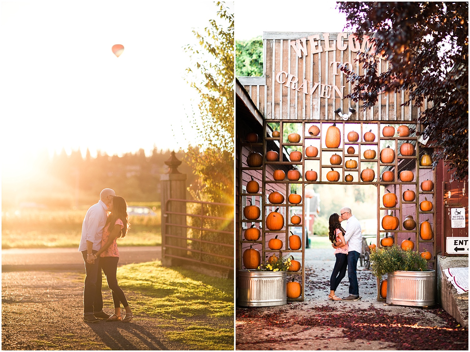 An Autumn Engagement at Craven Farms