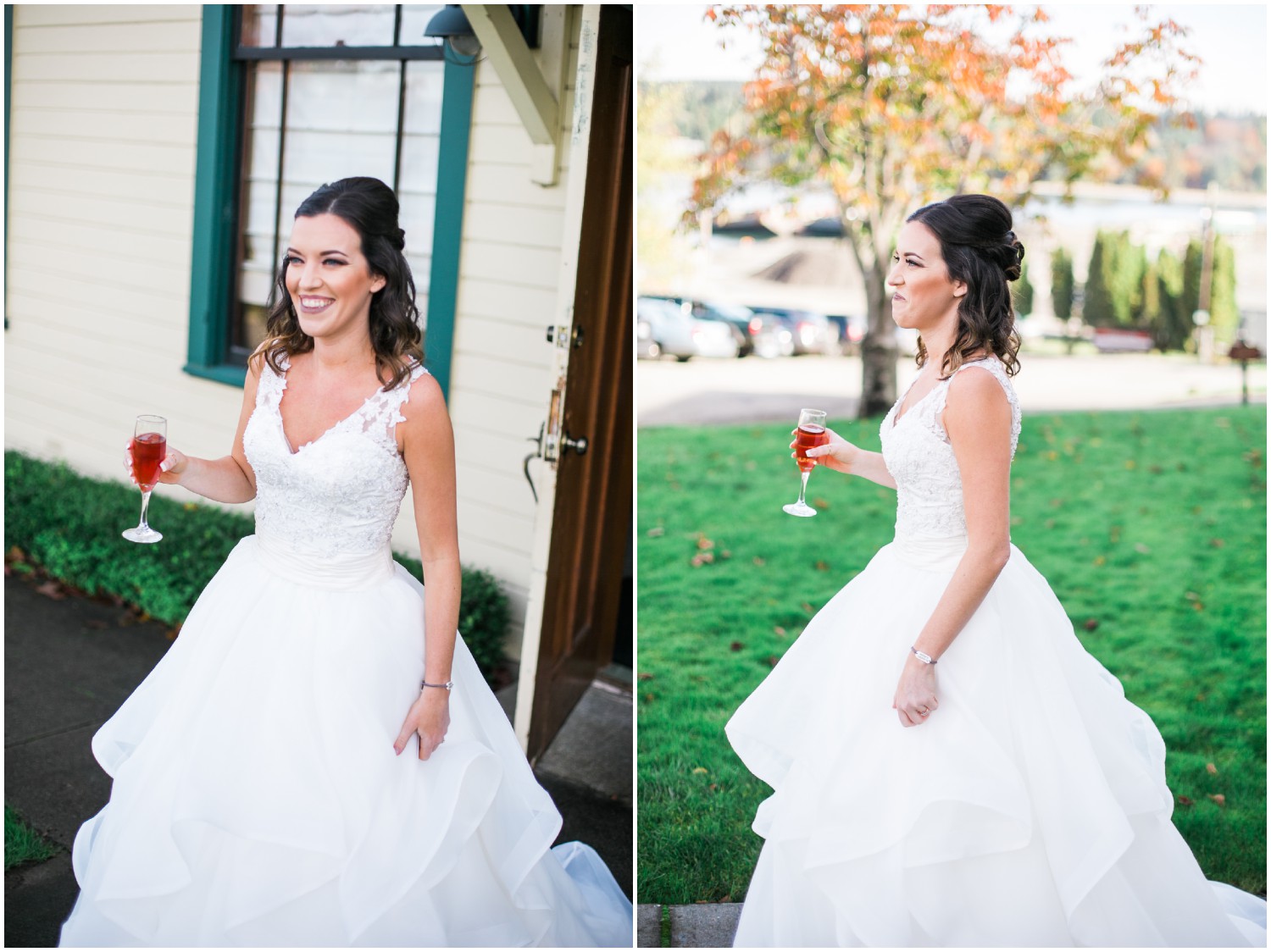 A Small Town Autumn Wedding in Port Gamble