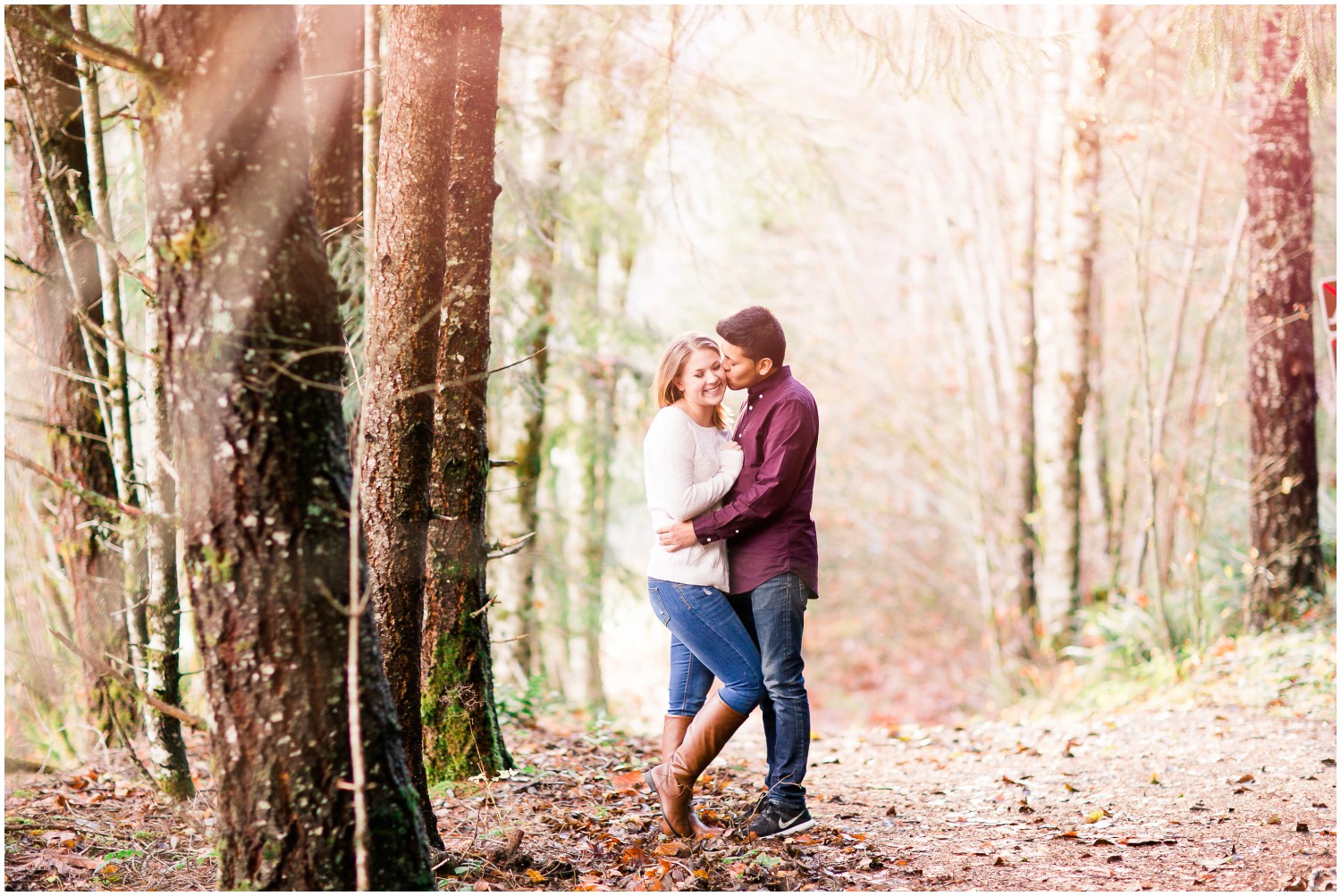 A Sunset Anniversary Session in the North Cascade Mountains