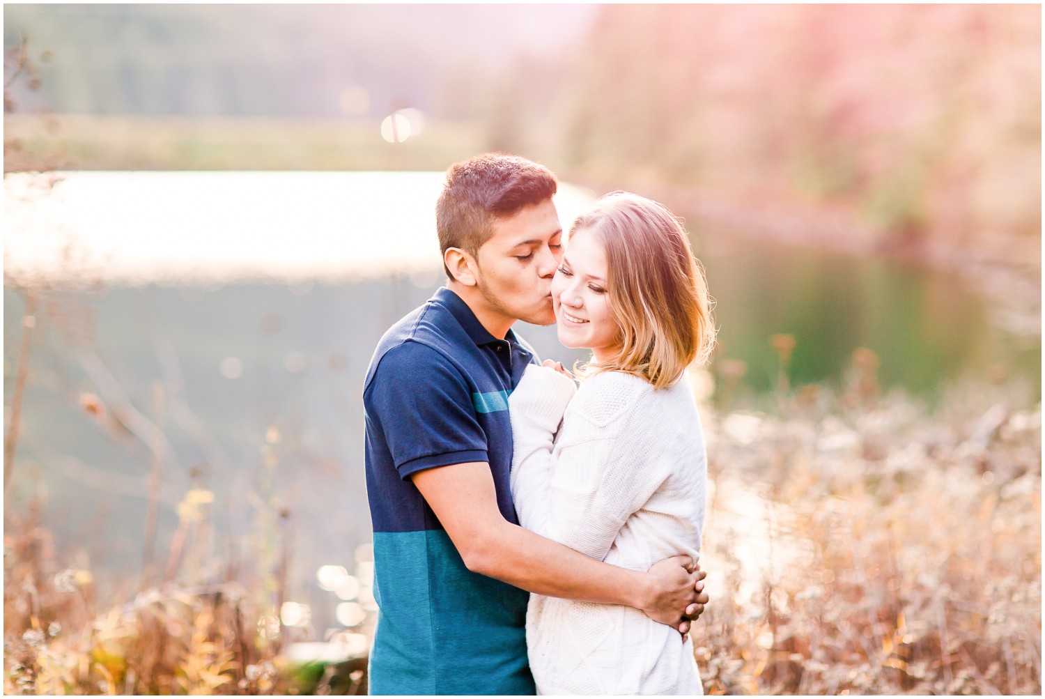 A Sunset Anniversary Session in the North Cascade Mountains