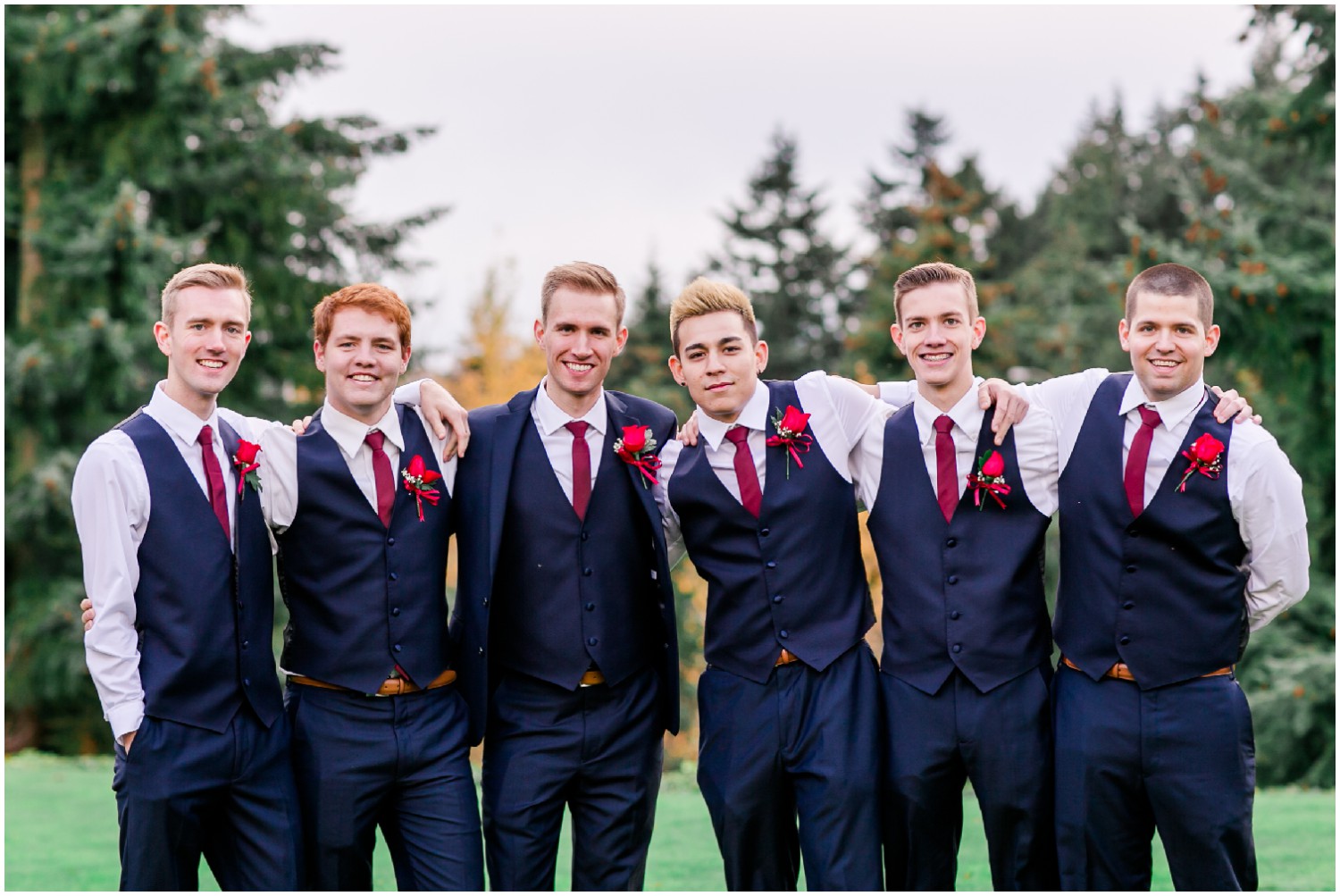 A Colorful Autumn Wedding at the Seattle LDS Temple