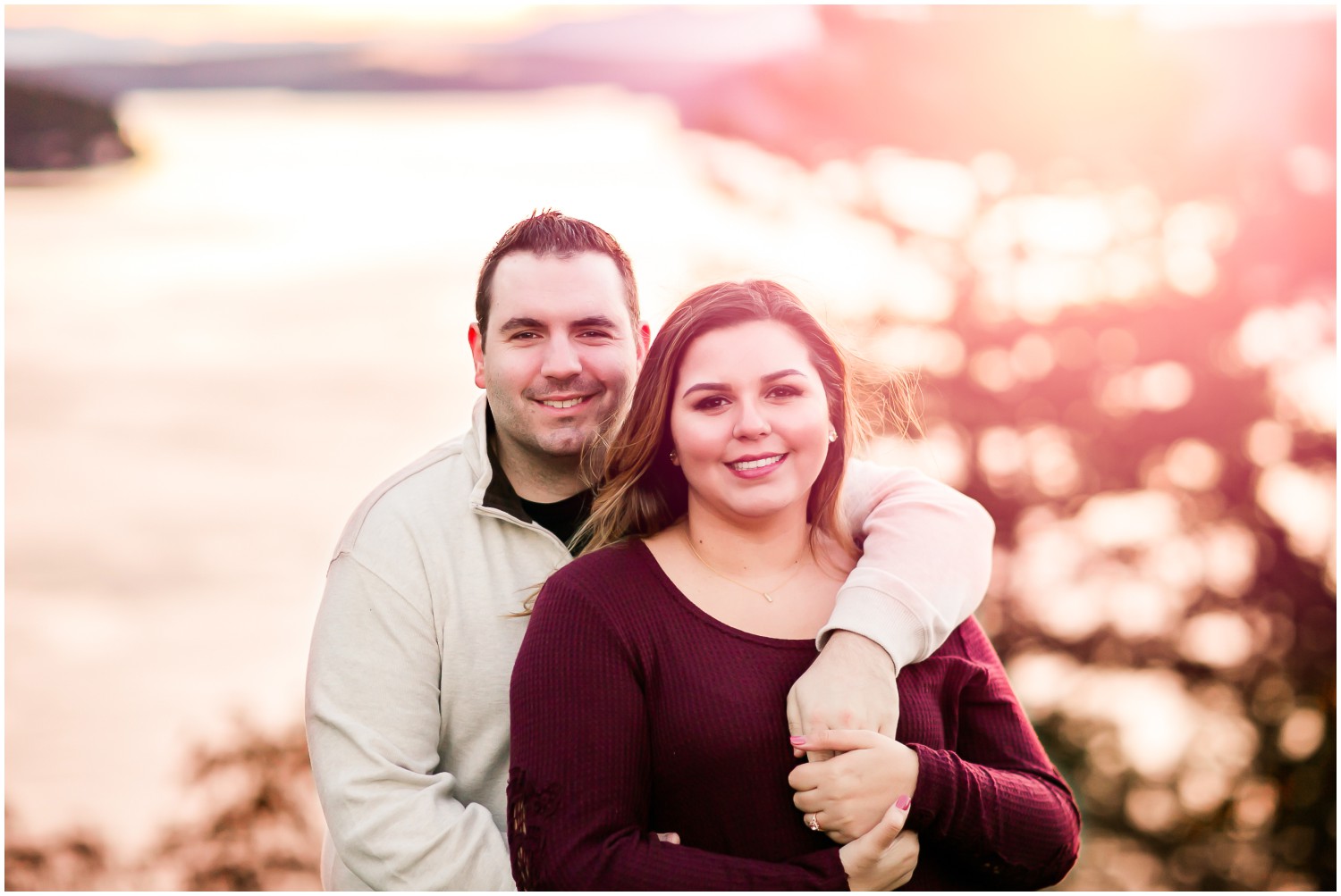 A Sunrise Engagement Session at Deception Pass Bridge
