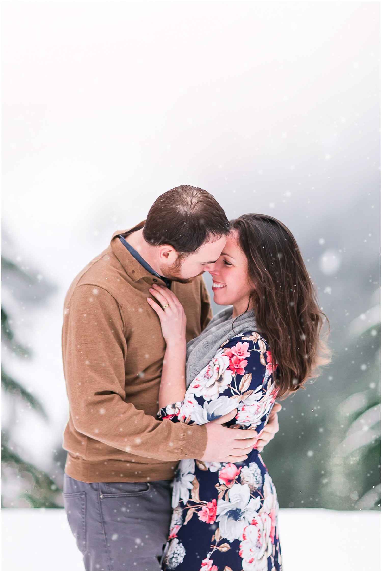 Winter Mt. Rainier Engagement | Sean & Lindsay
