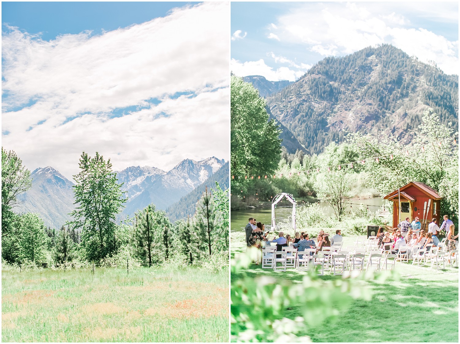 Leavenworth River Lodge Wedding | Scott & Yasmin