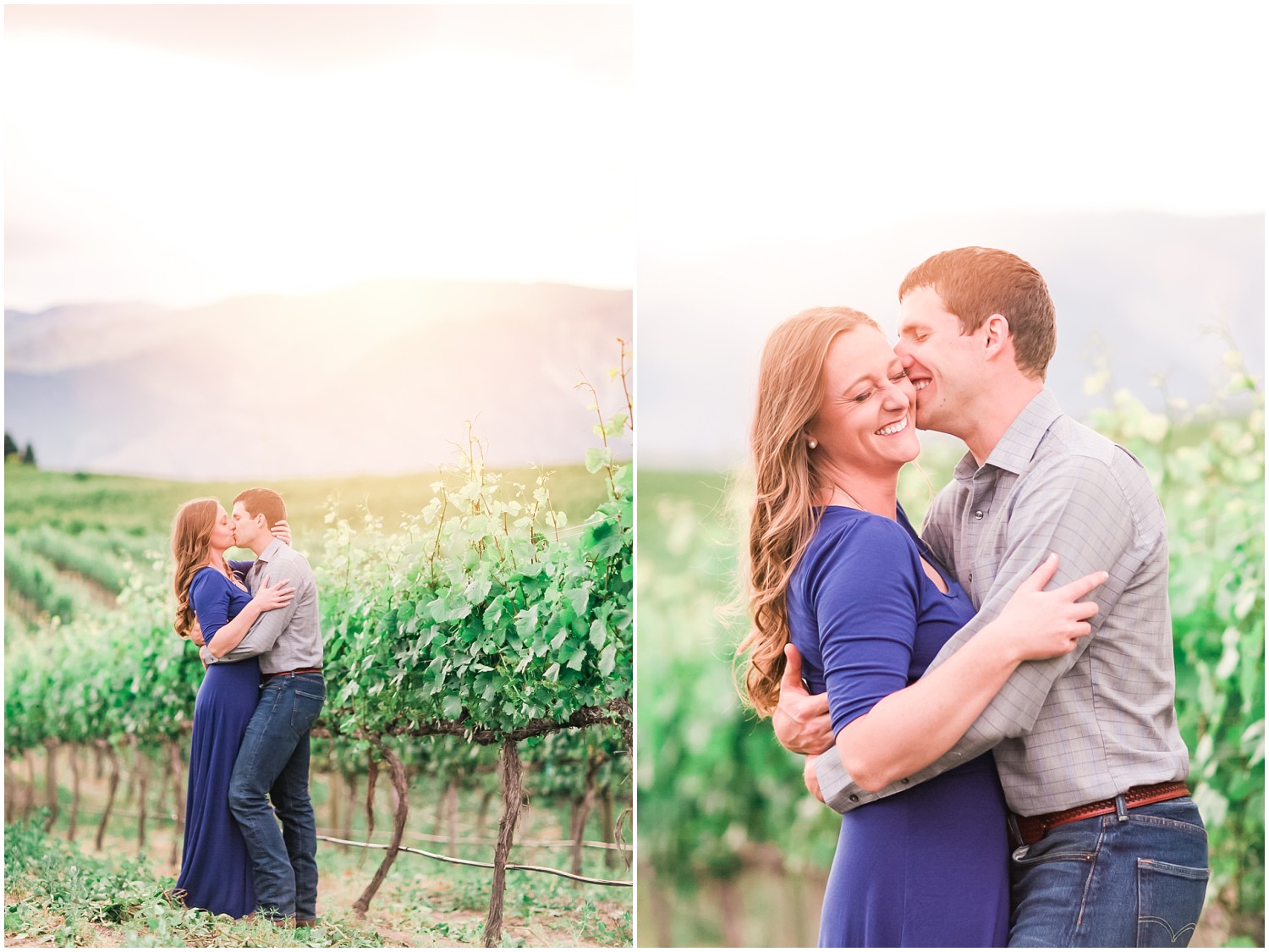 Benson Winery Wedding Anniversary | Logan & Heather