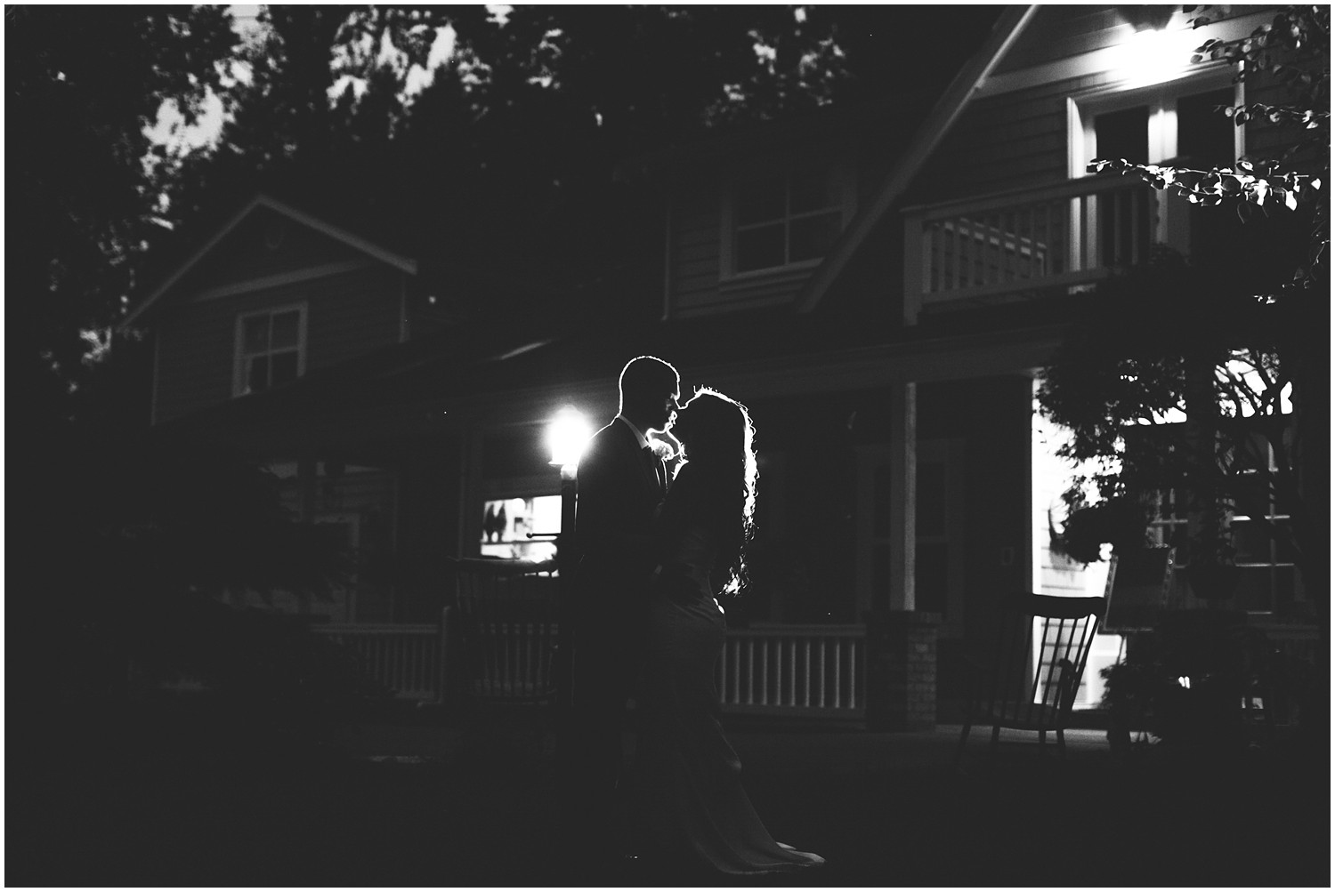 Intimate Evening Backyard Wedding | Shawn & Lindsey
