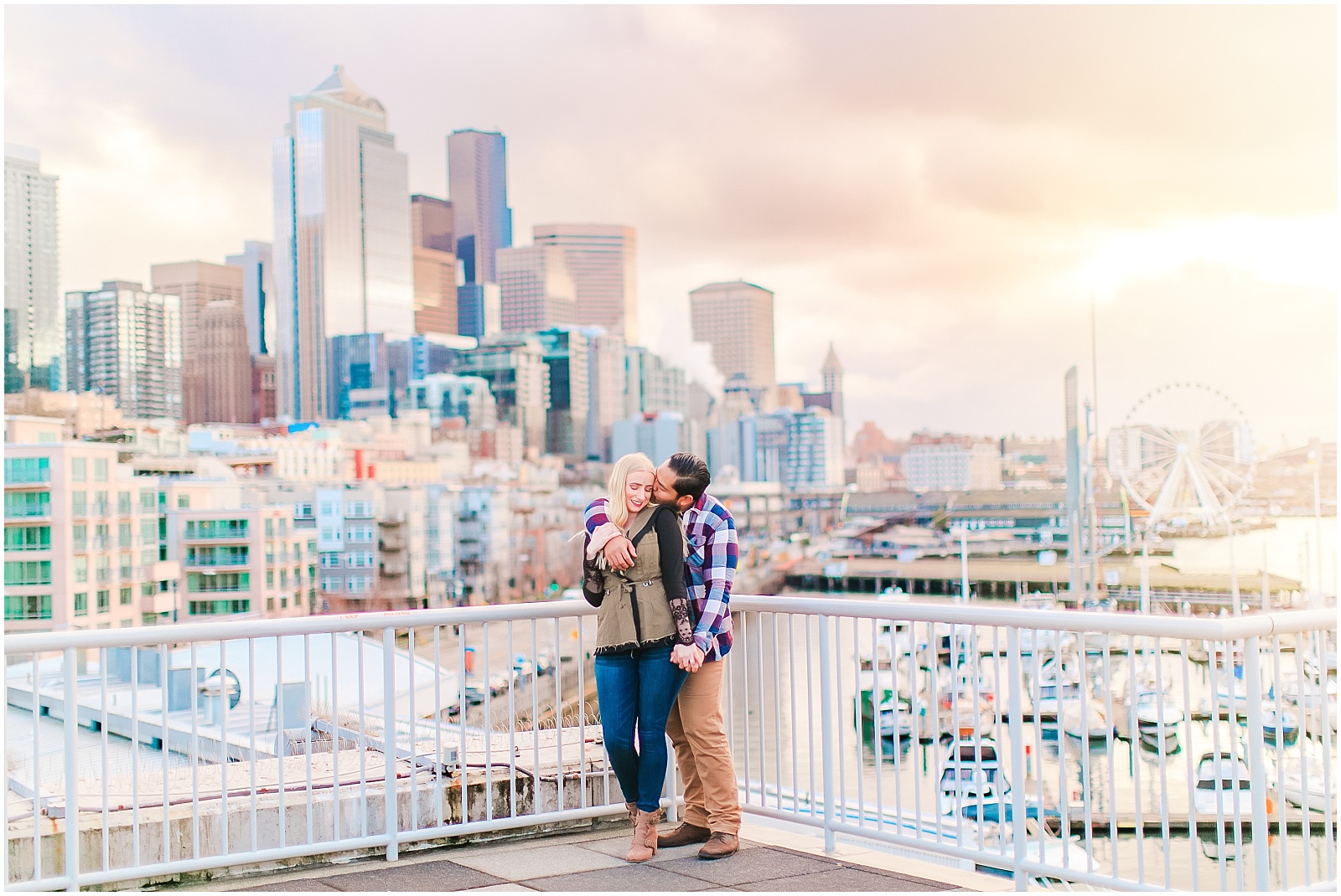 Downtown Seattle Engagement | Sherwin & Melissa