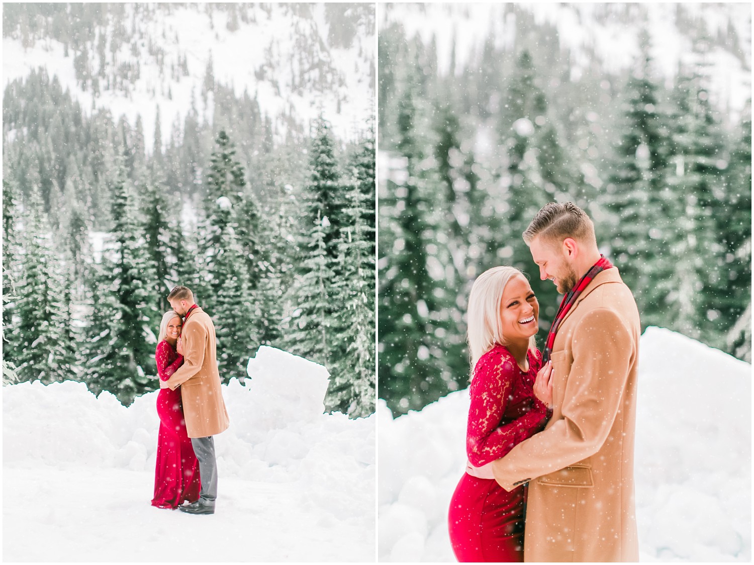 Winter Alpental Engagement | Bartosz & Kathryn