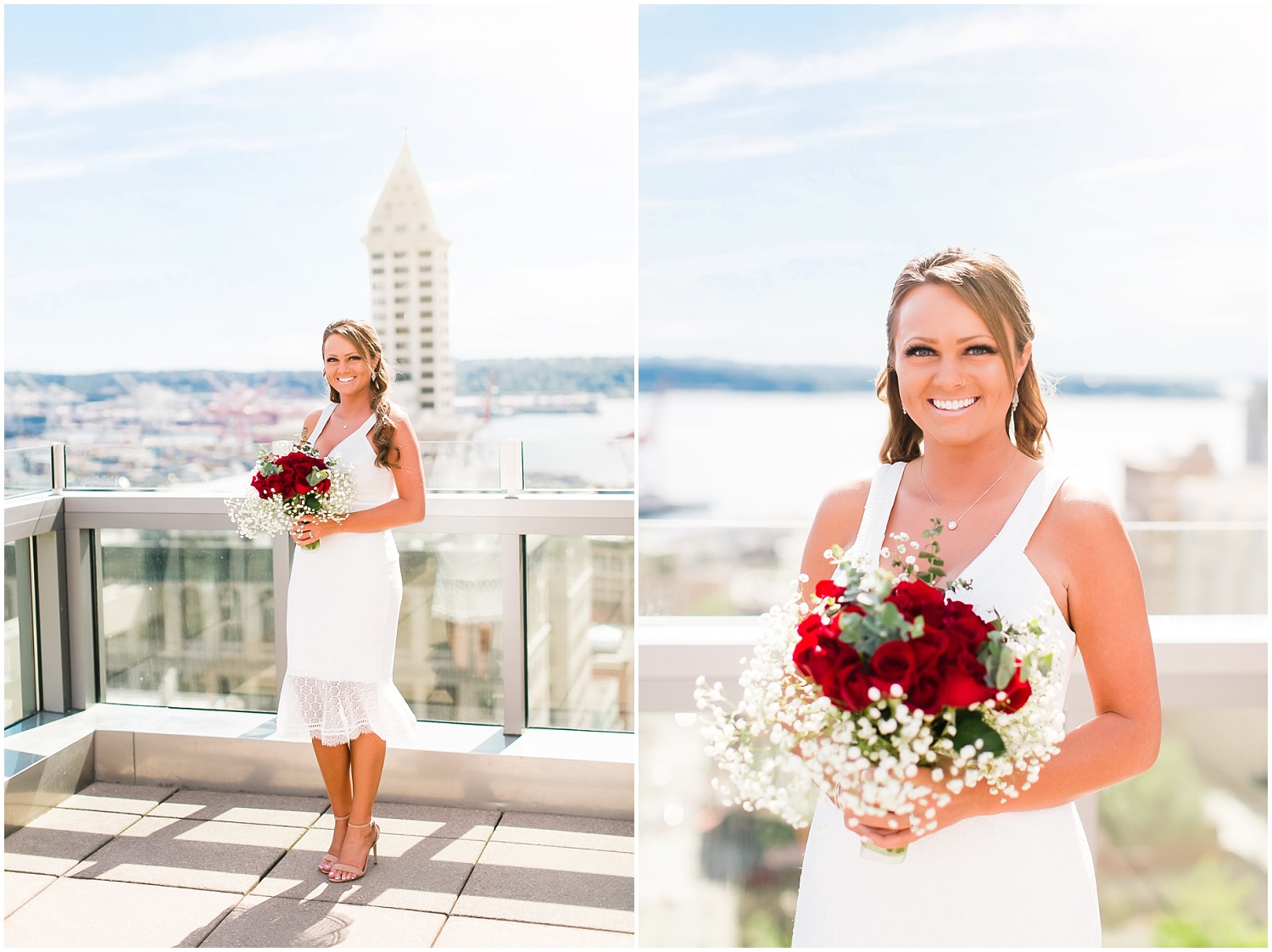 Seattle Courthouse Intimate Wedding | Bartosz & Kathryn