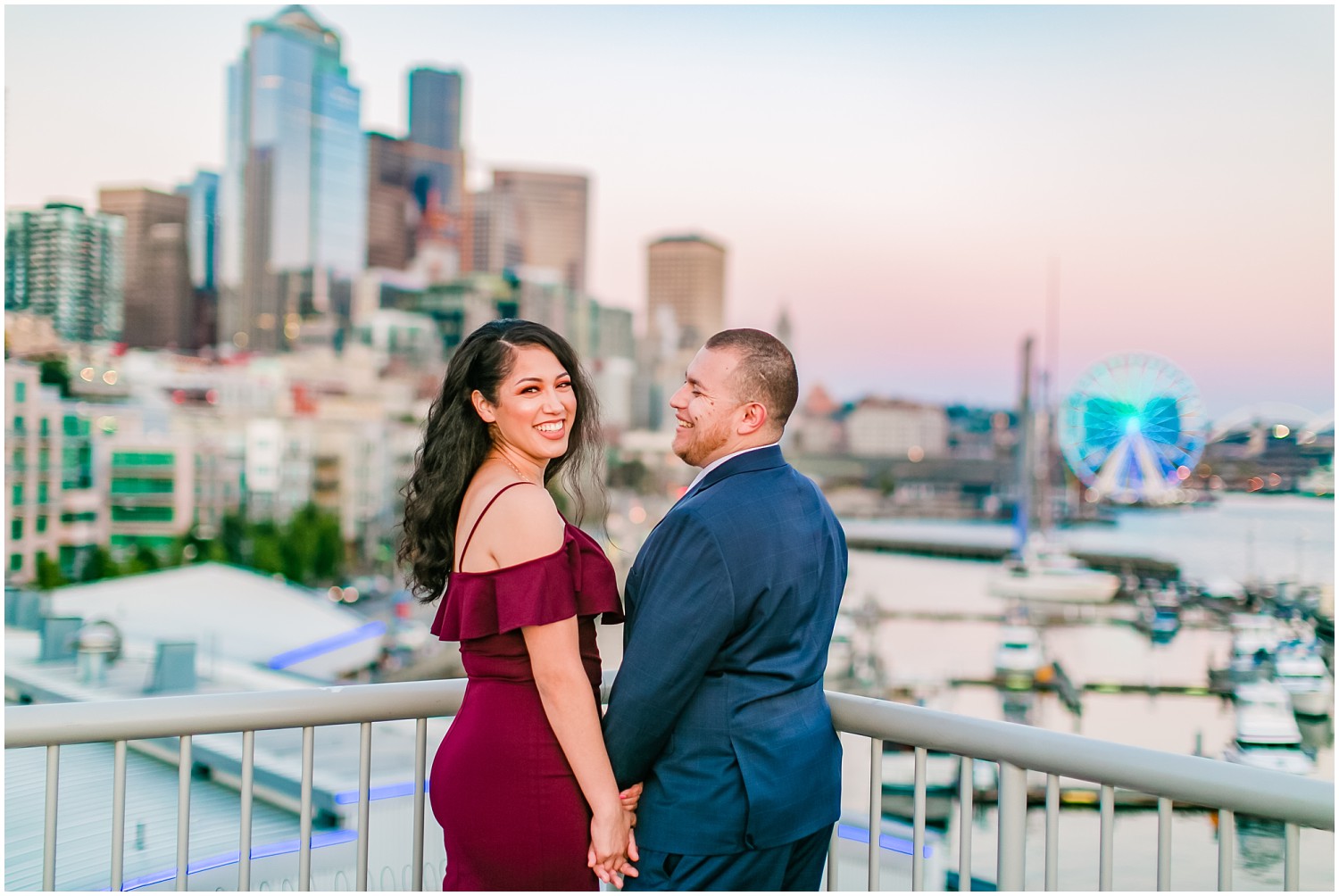 Downtown Seattle Anniversary Session | JJ & Claudia