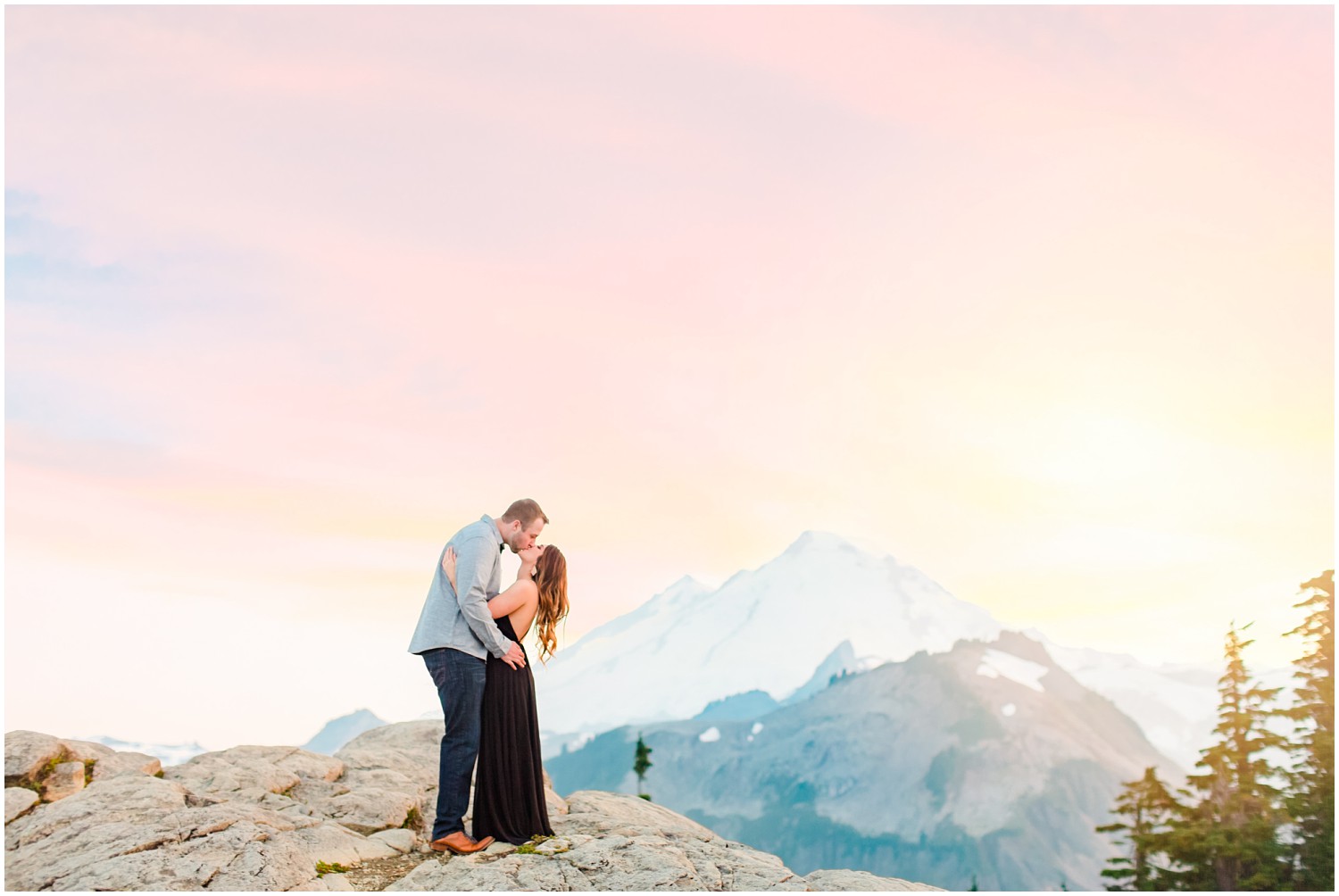 Mount Baker Engagement Session | Tanner & Cinzia