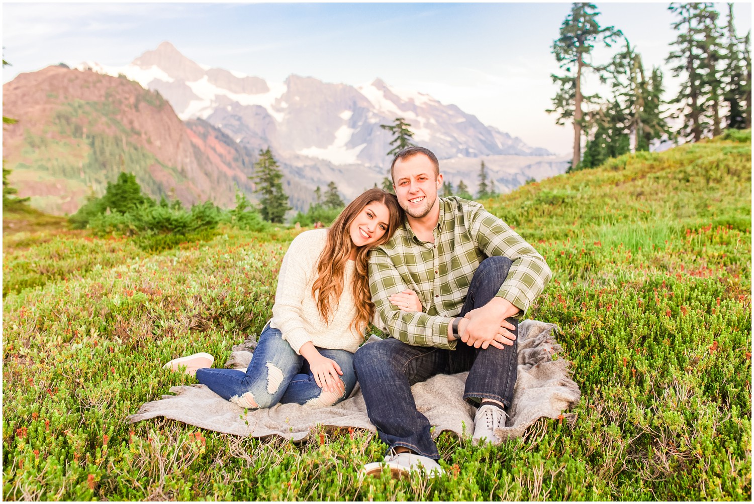 Mount Baker Engagement Session | Tanner & Cinzia