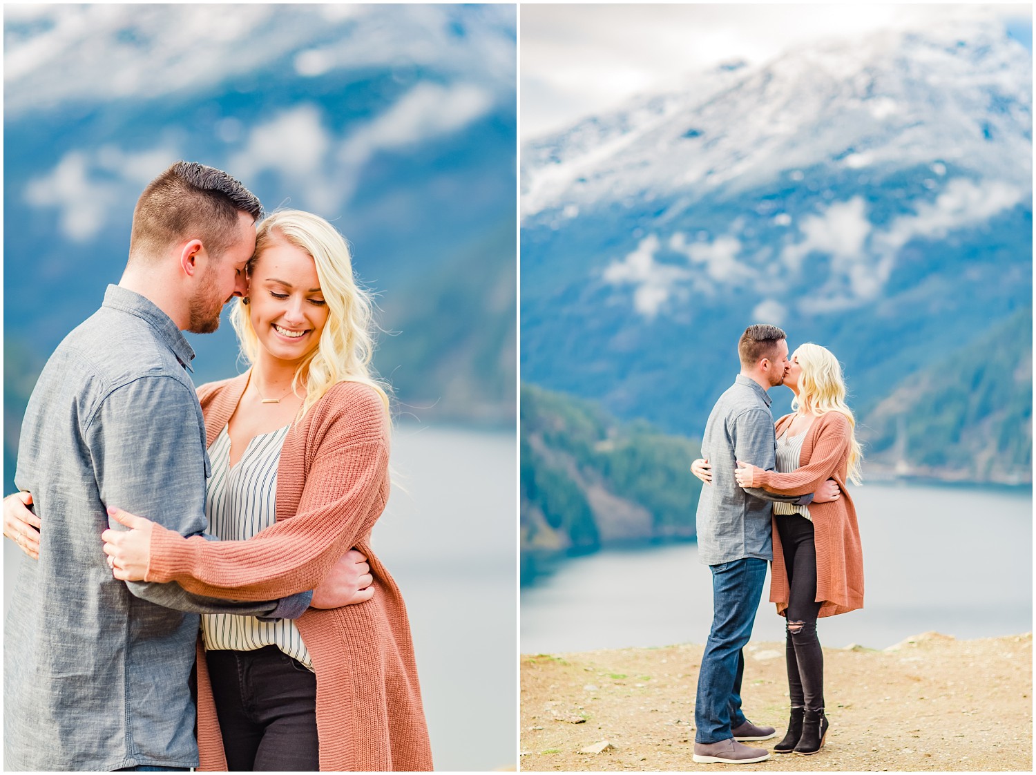 Diablo Lake Engagement | Brandon & Amy