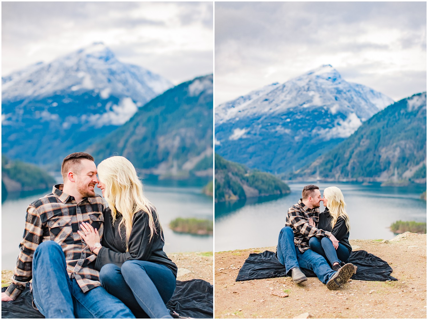 Diablo Lake Engagement | Brandon & Amy