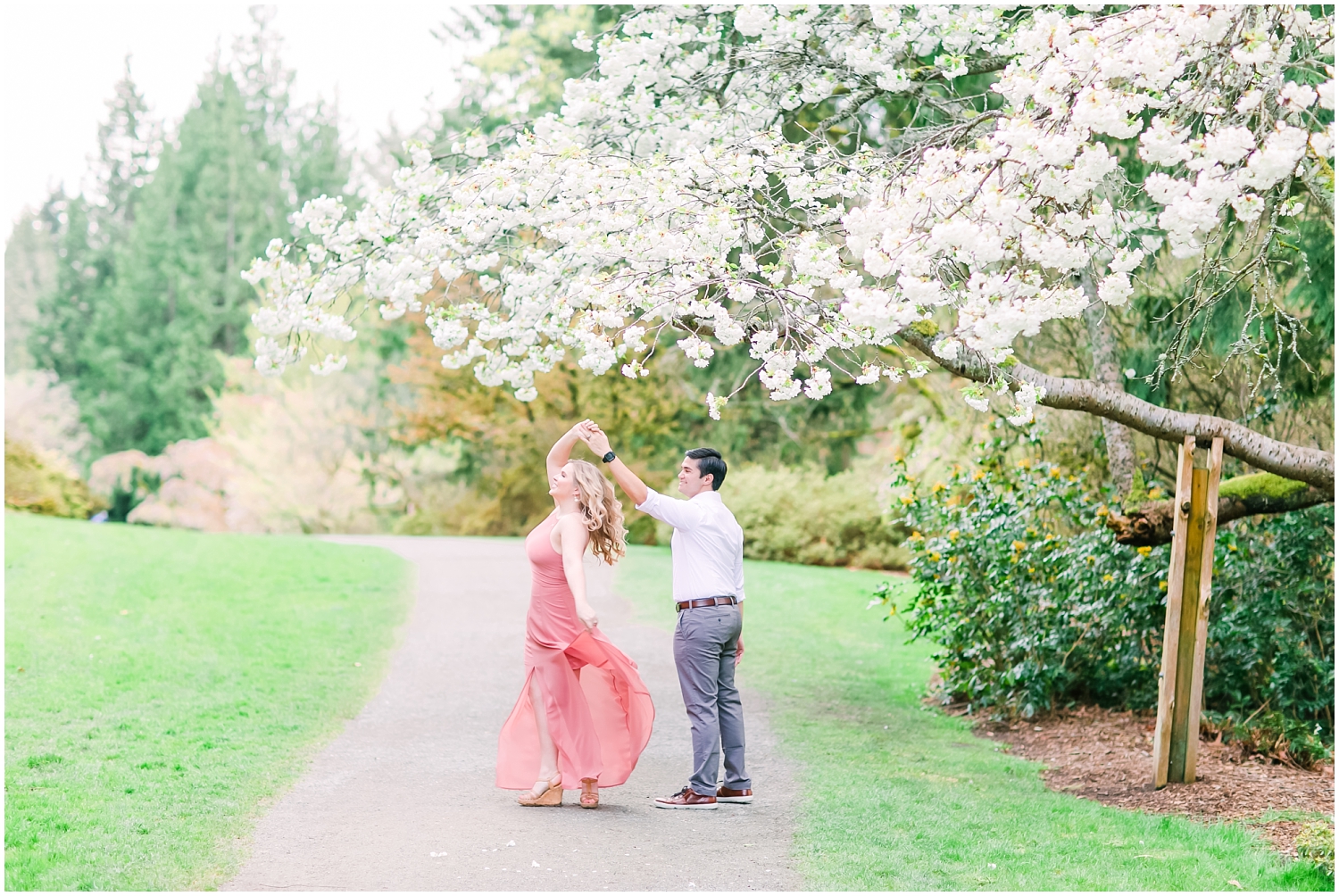 Washington Park Arboretum Engagement | Robert & Kaitlynn