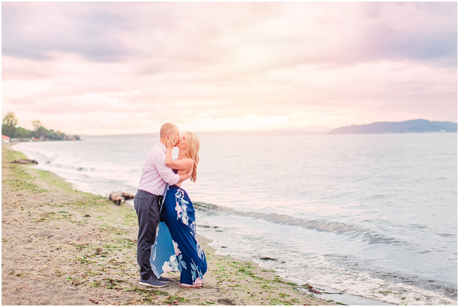 Alki Beach Engagement | Aleksandr & Dragana