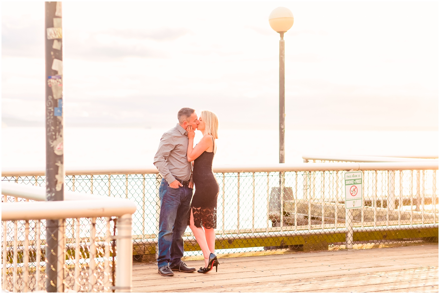 Downtown Seattle Waterfront Anniversary | Sean & Jessica