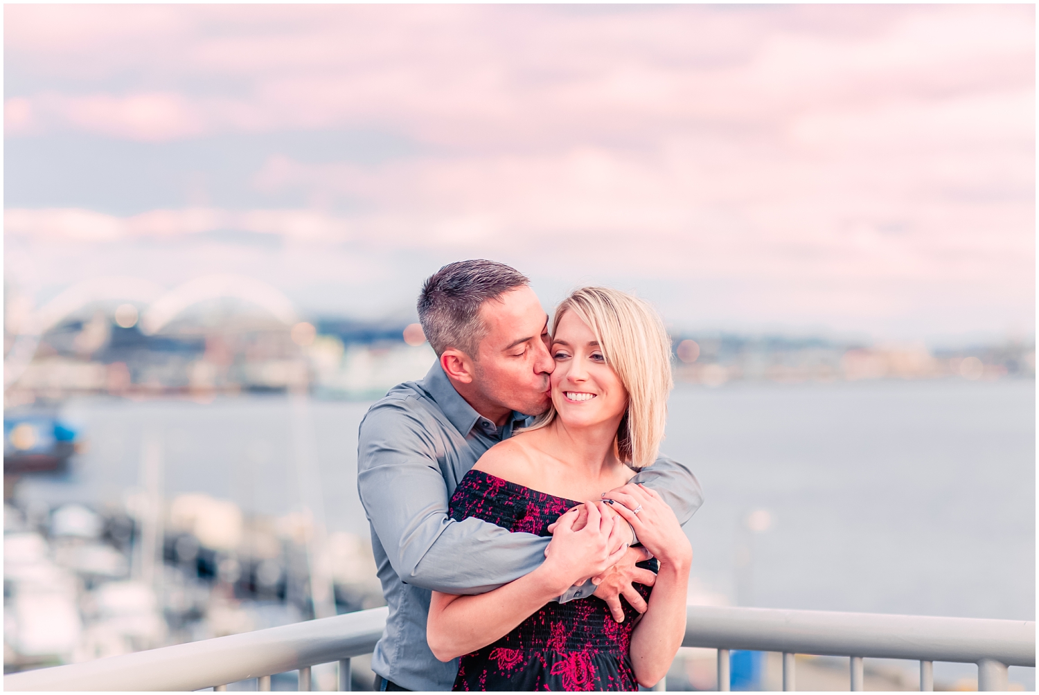 Downtown Seattle Waterfront Anniversary | Sean & Jessica