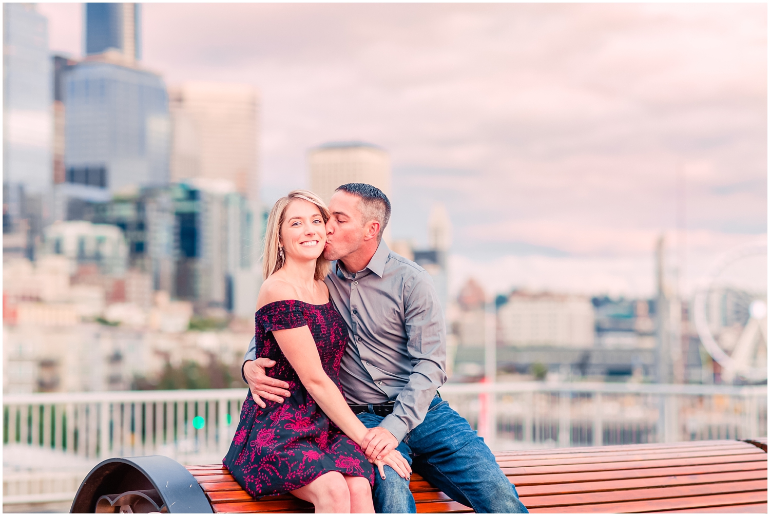 Downtown Seattle Waterfront Anniversary | Sean & Jessica