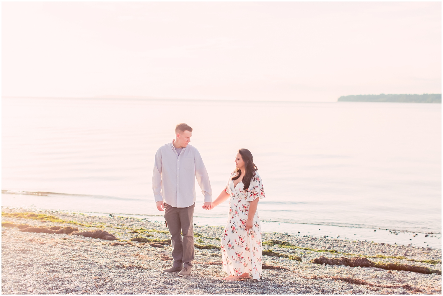Birch Bay State Park Engagement | Brandon & Mariana