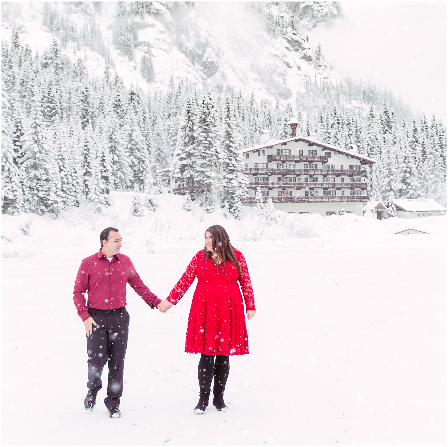 Alpental Engagement Session, Winter Alpental Engagement, Snowy Alpental Engagement, Snoqualmie Engagement Photos, Snoqualmie WA, Seattle Wedding Photographer