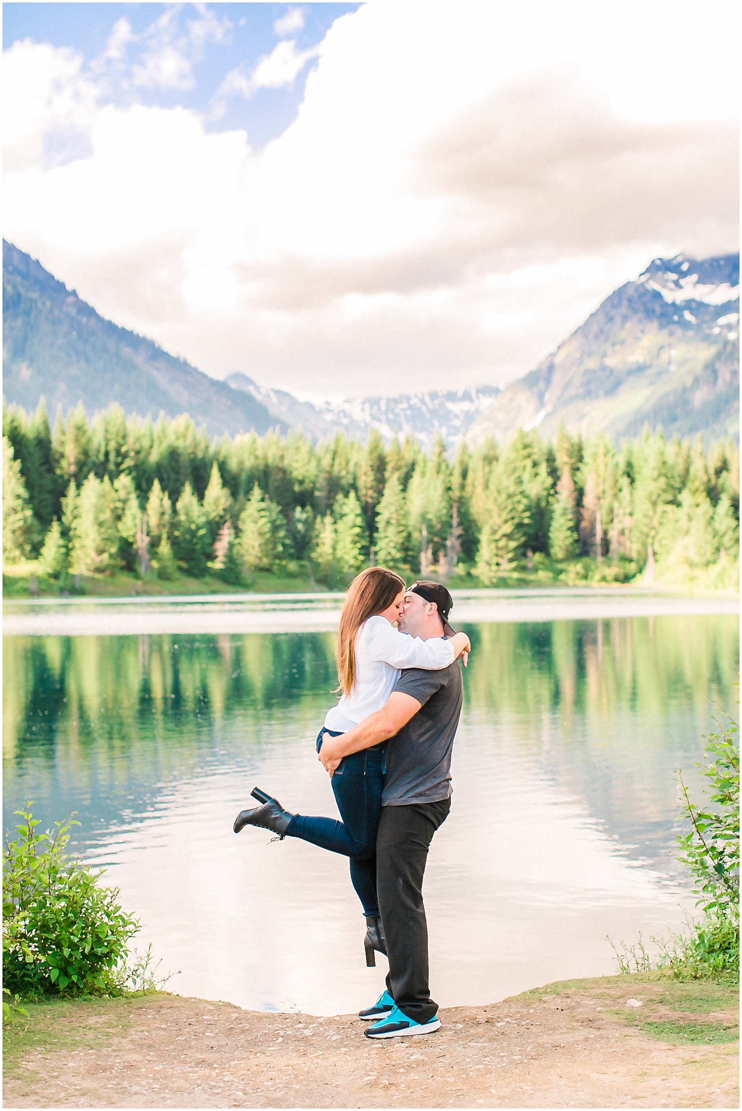 Summer Gold Creek Pond Engagement Session, Gold Creek Pond engagement session, Gold Creek Pond, Snoqualmie Engagement Session, Seattle Wedding Photographer, Seattle Engagement Photographer, Seattle Wedding Photography, Seattle Wedding Photos, Snohomish Wedding Photographer, Snohomish Wedding Photography, Snohomish Wedding photos, Adventure Engagement Photographer, Pacific Northwest Engagement Photographer, Pacific Northwest Wedding Photographer, Washington Wedding Photographer, Washington Wedding Photography