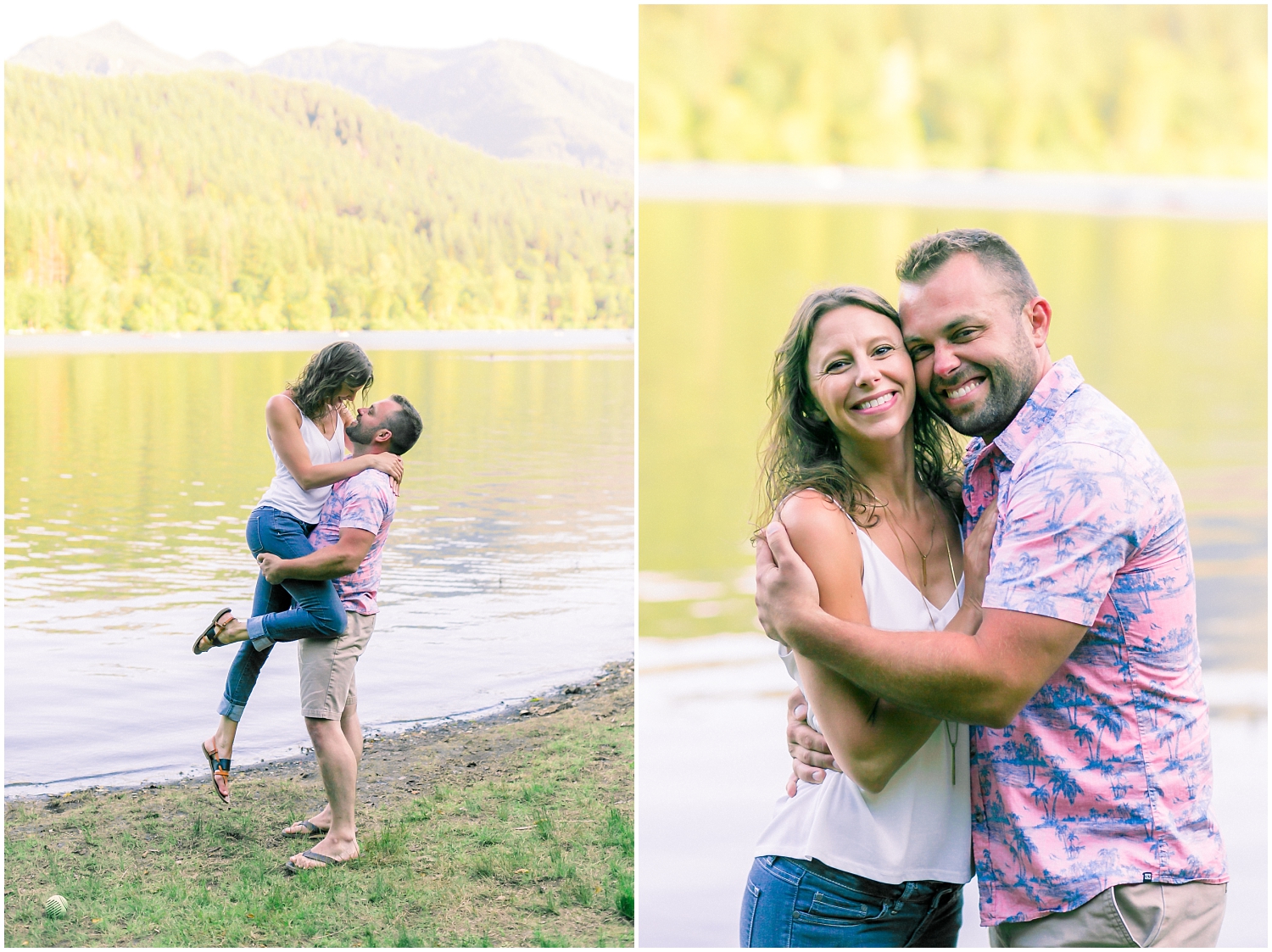 Rattlesnake Lake Engagement | Rick & Melissa