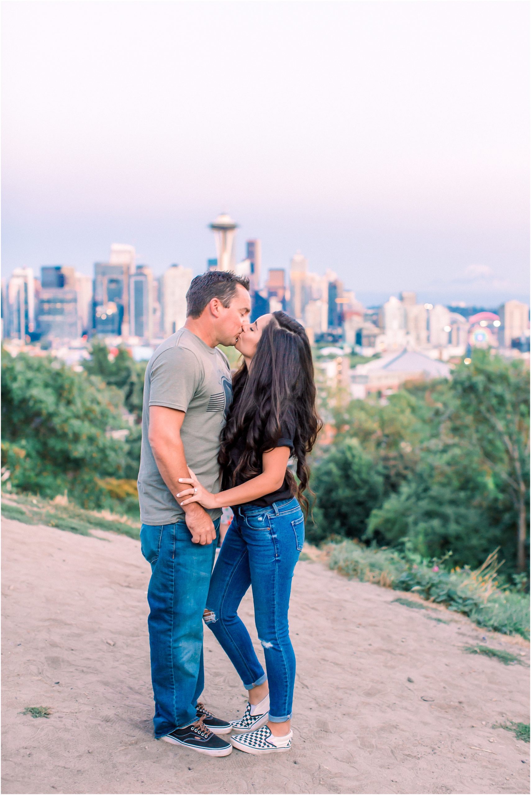 Downtown Seattle Anniversary | Travis & Maria