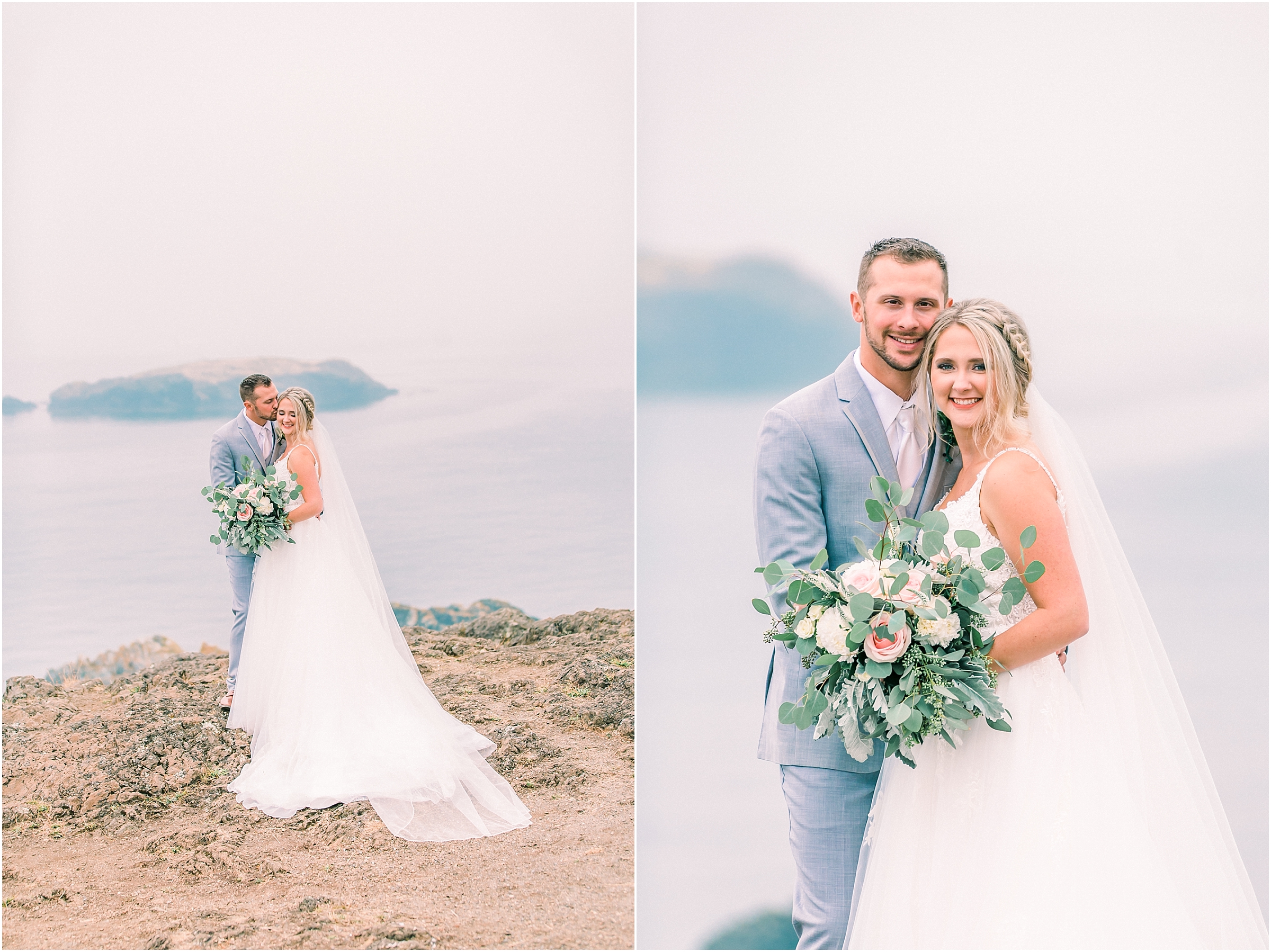 Rosario Beach Intimate Wedding | Joey & Alyssa