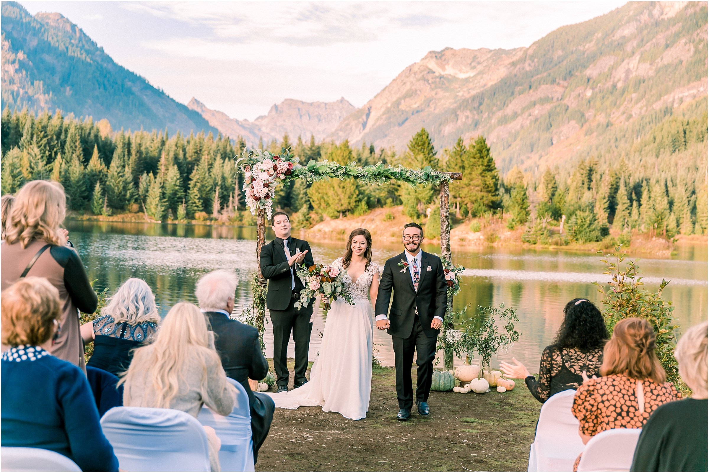 Gold Creek Pond Intimate Wedding | Sam & Makenna